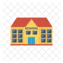 School Student Building Icon