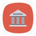 Architecture Building School Icon