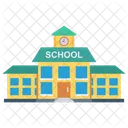 School Education Building Icon
