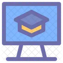 School Online Learning Icon