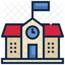 School Learning Map Icon