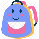 School Backpack Bag Backpack Icon