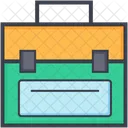 School Bag Briefcase Icon