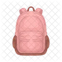 School Bag Bag Backpack Icon