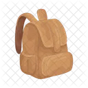 School Bag Bag Backpack Icon