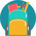 School Bag Bag Bagpack Icon