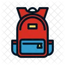 School Bag Bag Bagpack Icon