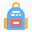 School Bag Back Pack Icon