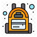 School Bag Backpack Bag Icon