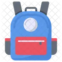 School Bag Stationery Learn Icon