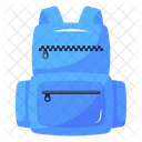Backpack School Bag Knapsack Icon