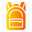 School Bag Backpack Accessory Icon