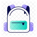 School Bag Bag Backpack Icon