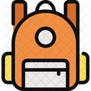 School Bag Backpack Luggage Icon