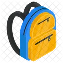 School Bag Backpack Rucksack Icon