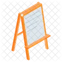 School Board Writing Board Whiteboard Icon