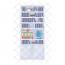 School bookcase  Icon