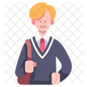 School Boy  Icon