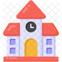College Building School Building Learning Institute Icon