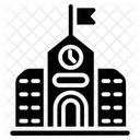 School Building Institute Building Academic Building Icon