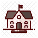 School Building School Education Icon