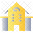 School Building Facility Icon