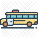 School Bus Transportation Facility Bus Icon