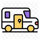 School Bus Vehicle Service Icon