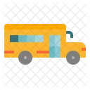 School Bus Transportation Icon