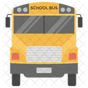 School Bus Transport Travel Icon
