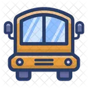 School Bus Van School Conveyance Icon