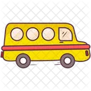 Kids Toy Cartoon Bus Vehicle Icon