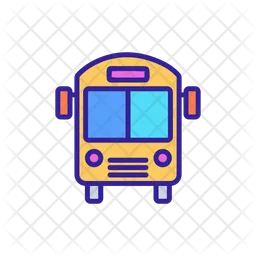 School Bus  Icon