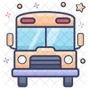School Bus School Transport Omnibus Icon