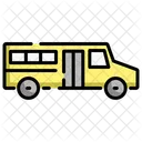 School Bus Transport Transportation Icon