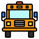 School Bus School Study Icon