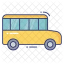 School Bus Vehicle Automobile Icon