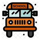 School Bus School Vehicle Vehicle Icon