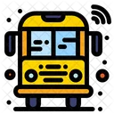 School Bus Bus Public Icon