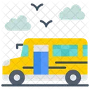 School Bus Shuttle Bus Bus Icon