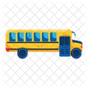 School Bus School Transport Bus Icône