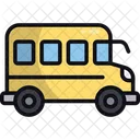 School Bus Public Transport Transportation Icon