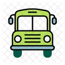 School Bus Education Learning Icon