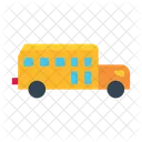 School Bus Car Icon