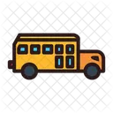 School Bus Car Icon