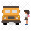 School Bus Bus Transport Icon