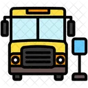 School Bus Bus Vehicle Icon