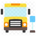 School Bus Bus Vehicle Icon