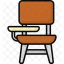 School Chair Student Chair Study Chair Icon