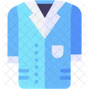 School Coat Jacket Clothes Icon